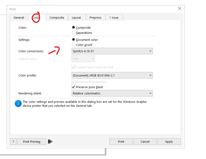 Driver Color Option 5050 Power Problem