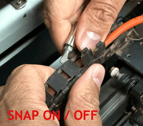 SNAP ON-OFF