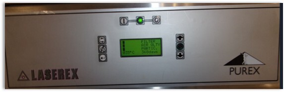 Purex 8000 Series Control Panel